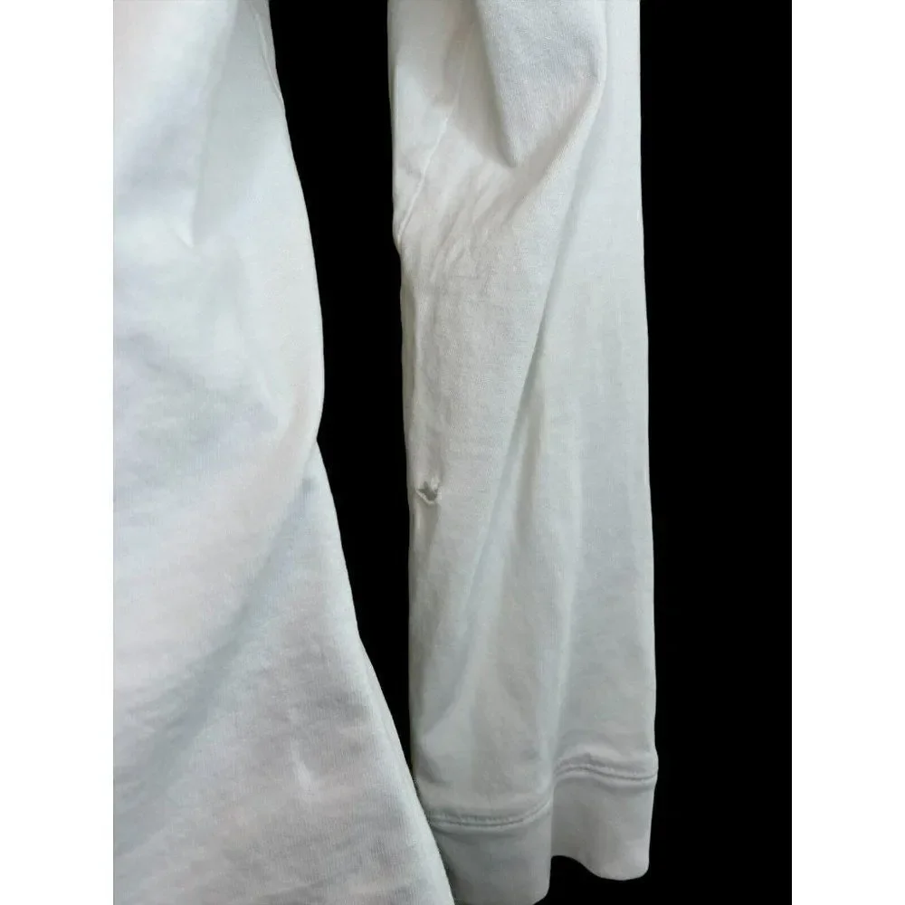 Vineyard Vines Youth Large 16 Long Sleeve White Pocket T-Shirt Whale Adult Small